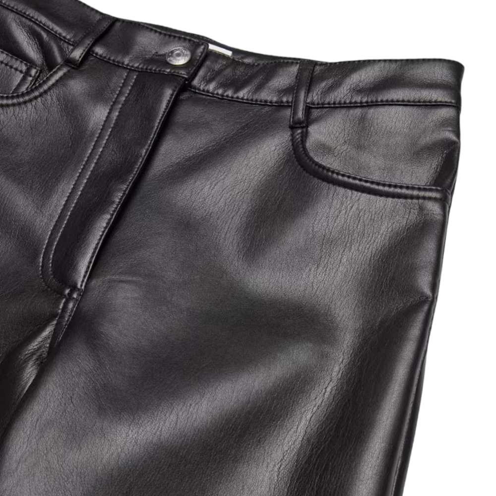 Wilfred Melina Cropped Faux Leather Pants 6 - Picture 6 of 11